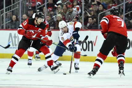 NHL: Florida Panthers at New Jersey Devils