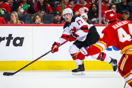 NHL: New Jersey Devils at Calgary Flames