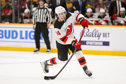 NHL: New Jersey Devils at Nashville Predators