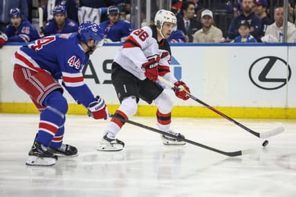 NHL: New Jersey Devils at New York Rangers