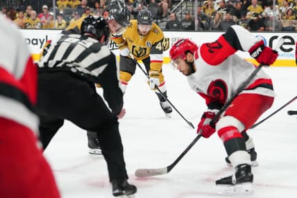 NHL: Stanley Cup Final-Carolina Hurricanes at Vegas Golden Knights