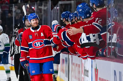 NHL: Vancouver Canucks at Montreal Canadiens