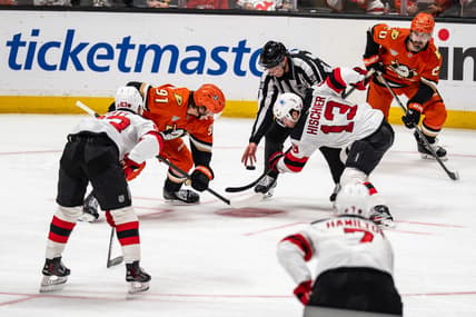 NHL: New Jersey Devils at Anaheim Ducks
