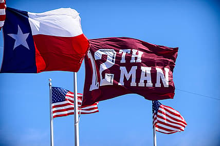 Texas A&M receiver Will Gunnell apologized for flipping fans the bird