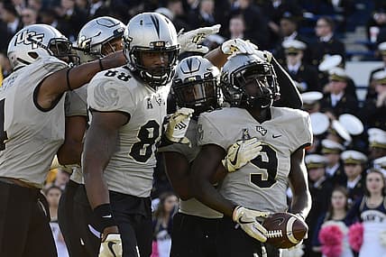 UCF running back Adrian Killins