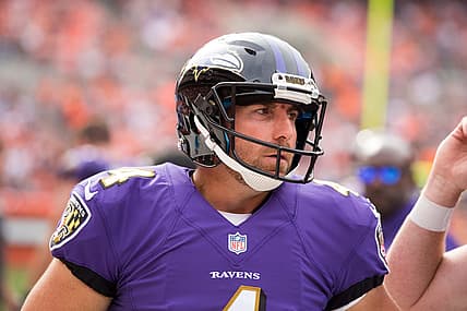 Ravens punter Sam Koch