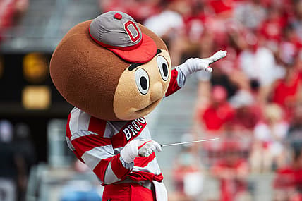 Ohio State marching band against Oregon State