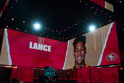 Kyle Shanahan says Trey Lance can win 49ers' QB job