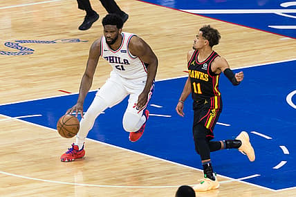 NBA: Playoffs-Atlanta Hawks at Philadelphia 76ers