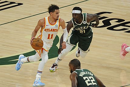 NBA: Playoffs-Atlanta Hawks at Milwaukee Bucks