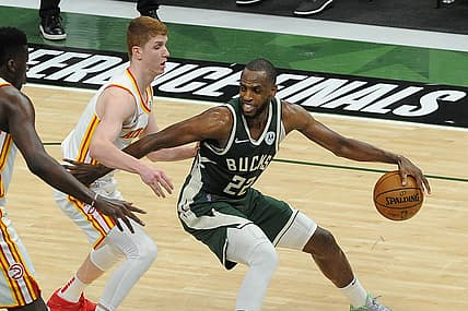 NBA: Playoffs-Atlanta Hawks at Milwaukee Bucks