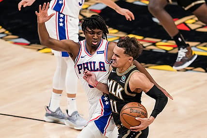 NBA: Philadelphia 76ers at Atlanta Hawks