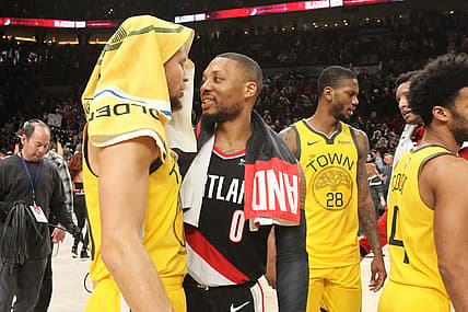 NBA: Golden State Warriors at Portland Trail Blazers
