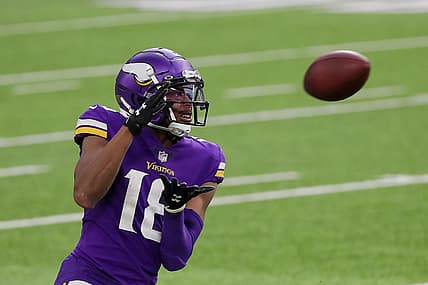 WATCH: Justin Jefferson suffers apparent left arm injury at Minnesota Vikings training camp