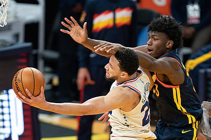 NBA: Philadelphia 76ers at Golden State Warriors