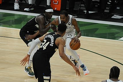 NBA: Playoffs-Brooklyn Nets at Milwaukee Bucks