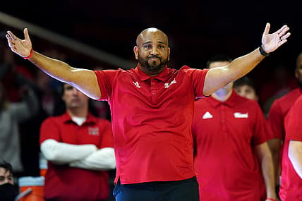 Miami (Oh) Redhawks head coach Jack Owens pumps up the crowd during free throws in the second half of an NCAA mens college basketball game, Wednesday, Dec. 1, 2021, at Millett Hall in Oxford, Ohio. The Cincinnati Bearcats won, 59-58.

Cincinnati Bearcats At Miami Oh Redhawks Dec 1