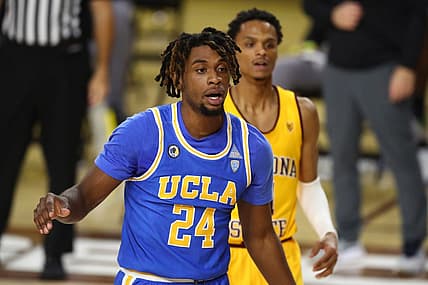 (File photo)  UCLA Bruins forward Jalen Hill (24) against the Arizona State Sun Devils at Desert Financial Arena (Tempe). Mandatory Credit: Mark J. Rebilas-USA TODAY Sports