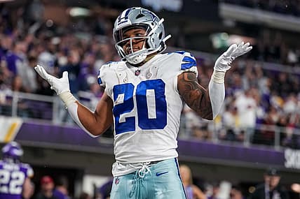 Dallas Cowboys running back Tony Pollard