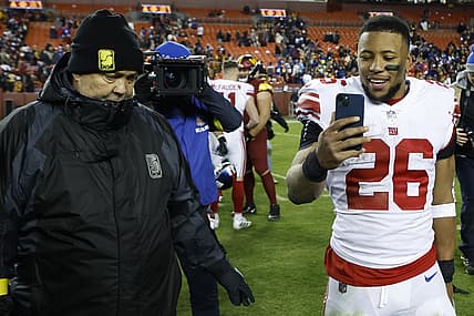 New York Giants running back Saquon Barkley
