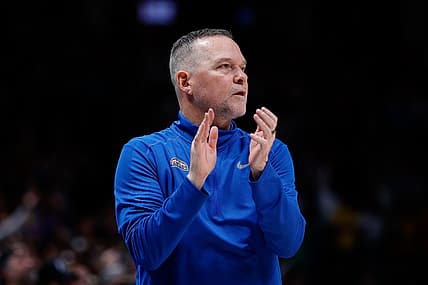 Denver Nuggets coach Michael Malone