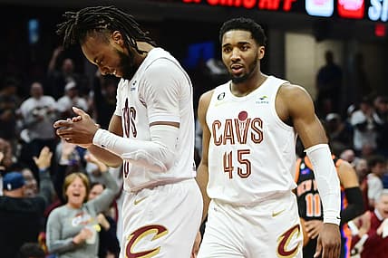 NBA: Playoffs-New York Knicks at Cleveland Cavaliers