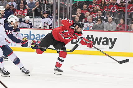 NHL: Columbus Blue Jackets at New Jersey Devils