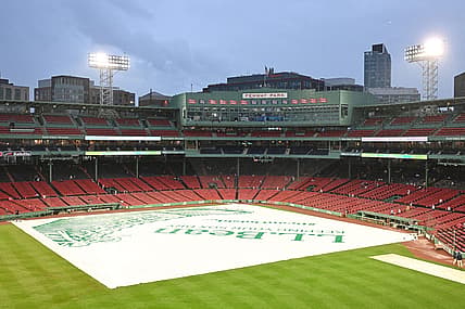 Sep 13, 2023; Boston, Massachusetts, USA; A general view of Fenway Park before a game between the New York Yankees and the Boston Red Sox. Mandatory Credit: Brian Fluharty-USA TODAY Sports
