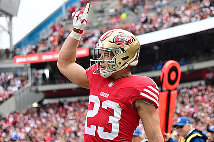 christian mccaffrey, san francisco 49ers
