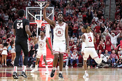 NCAA Basketball: Georgia at Arkansas