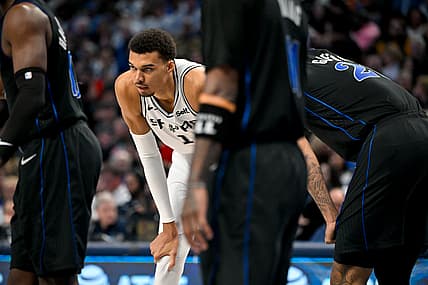 San Antonio Spurs center Victor Wembanyama