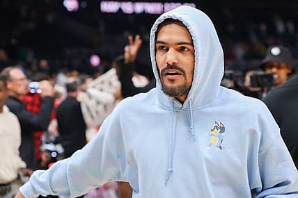 Mar 23, 2024; Atlanta, Georgia, USA; Atlanta Hawks guard Trae Young (11) walks off the court after a game against the Charlotte Hornets at State Farm Arena. Mandatory Credit: Brett Davis-USA TODAY Sports