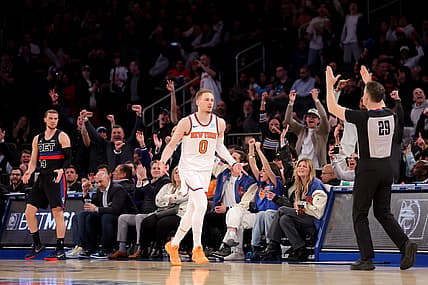 New York Knicks' Donte DiVincenzo