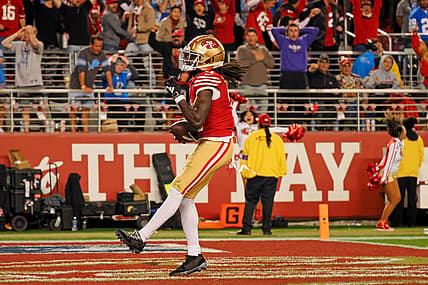 San Francisco 49ers wide receiver Brandon Aiyuk