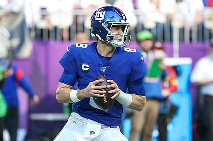 New York Giants quarterback Daniel Jones