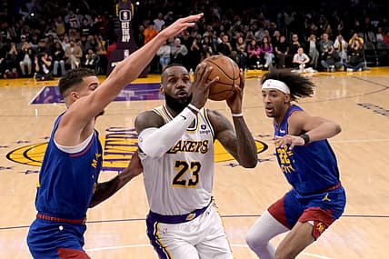 Los Angeles Lakers' LeBron James