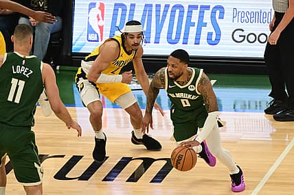 Damian Lillard, NBA Playoffs, Milwaukee Bucks