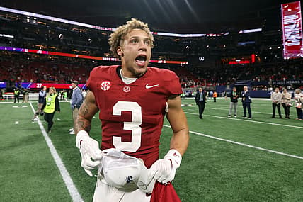 Alabama Crimson Tide wide receiver Jermaine Burton