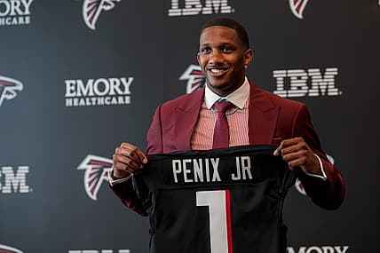 Atlanta Falcons quarterback Michael Penix Jr
