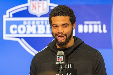 Chicago Bears quarterback Caleb Williams