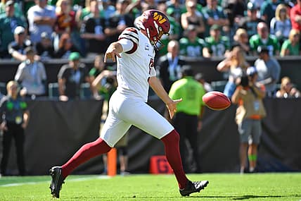 Washington Commanders punter Tress Way