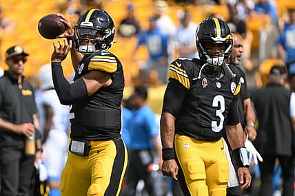 Russell Wilson, Justin Fields, Pittsburgh Steelers
