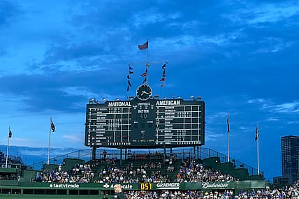 MLB: San Francisco Giants at Chicago Cubs