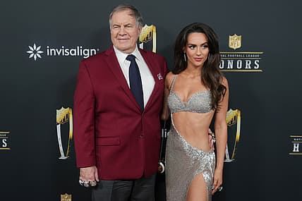 Bill Belichick Jordon Hudson NFL: Super Bowl LIX-NFL Honors Red Carpet