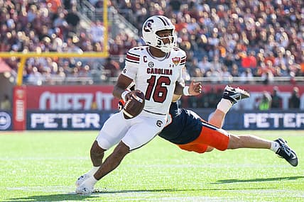 South Carolina quarterback LaNorris Sellers