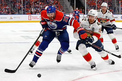 NHL: Stanley Cup Final-Florida Panthers at Edmonton Oilers