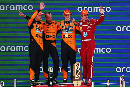 2025 Spanish Grand Prix mclaren ferrari piastri norris leclerc