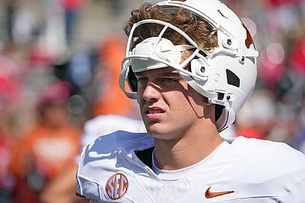 Texas Longhorns quarterback Arch Manning