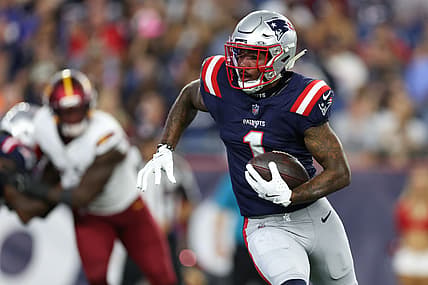 New England Patriots wide receiver Ja'Lynn Polk