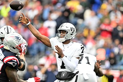 NFL: Las Vegas Raiders at New England Patriots